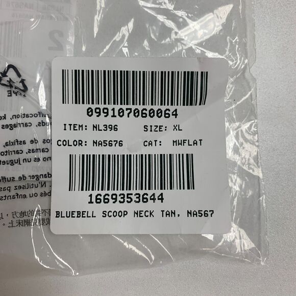 Madewell Crewneck Crop Tank Womens XL Extra Large Seed Khaki Waffle Knit Fitted - Picture 7 of 15